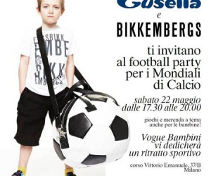 Gusella e Bikkembergs – Football Party con Vogue Bambini